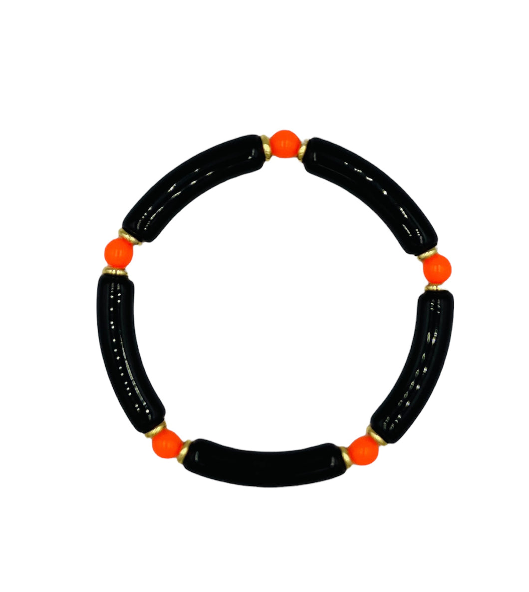 Acrylic Roar - Black & Orange